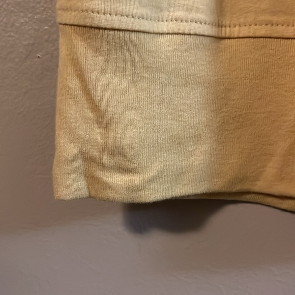 Urban Behavior 3/4 Sleeve Yellow Button Henley S - Picture 5 of 12